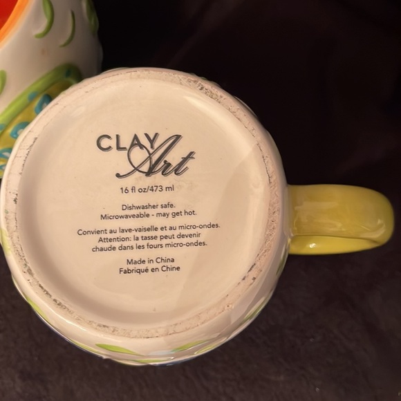 Clayart owl mugs - Picture 3 of 4